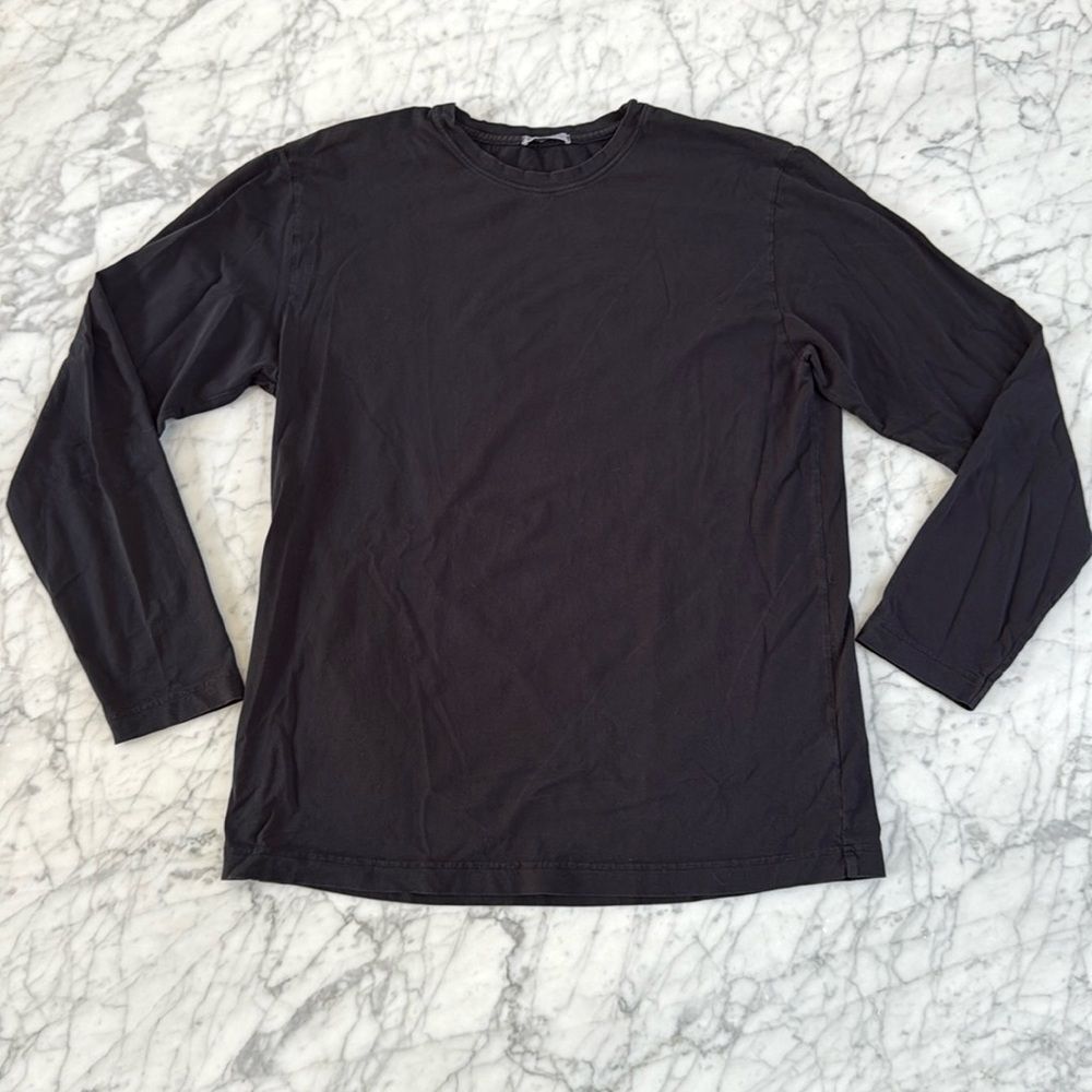 Mododoc mod-o-doc Mens long sleeve shirt black Sz L